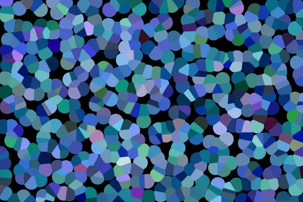 Pointillisme. Grandes taches chaotiques. Violet foncé, bleu, vert — Photo