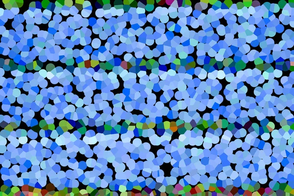 Gabarit abstrait de rayures bleues pointillées — Photo