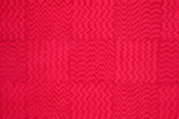 Modelo vermelho texturizado ondulado abstrato. Quadrados — Fotografia de Stock