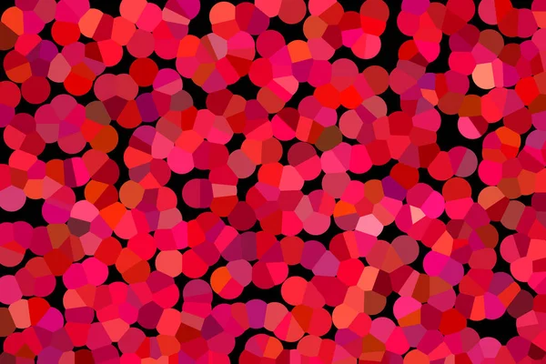 Büyük doymuş koyu kırmızı noktalı zincir.