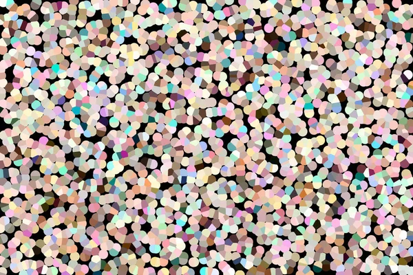 Bruin, roze en groen pointillisme effect — Stockfoto