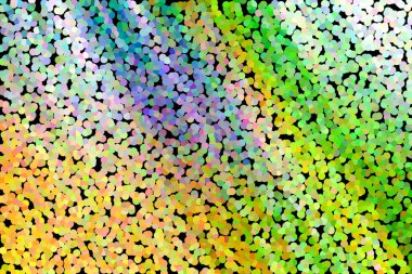 Parlak renklerin karışımı. Noktalama deseni