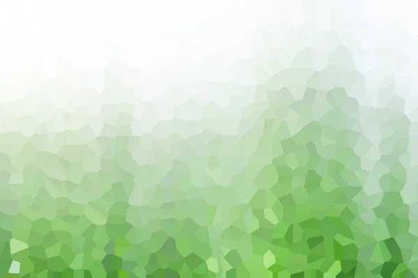 Verre mosaïque vert clair et blanc — Photo