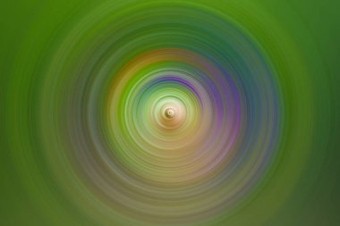 Doymuş çok renkli radyal spektrum. Orman