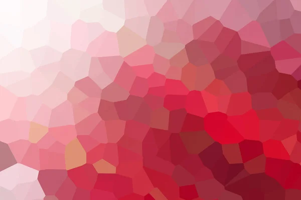 Saturated dark red mosaic pattern. Sun glare at the left corner