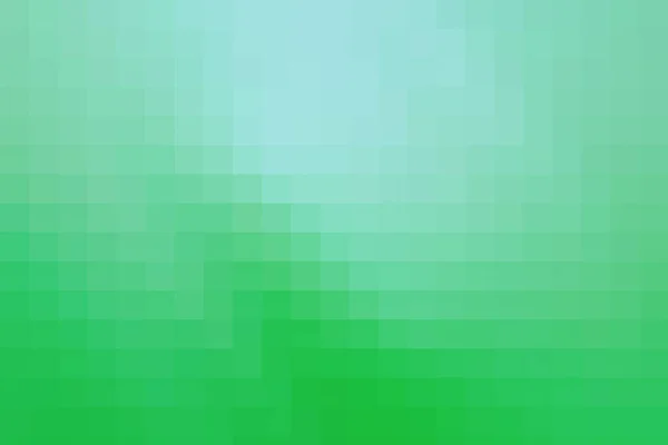 ライトブルーとグリーンのピクセルタイルの背景 — ストック写真