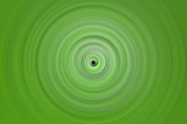 Sfocatura circolare verde e grigia con nucleo nero — Foto Stock