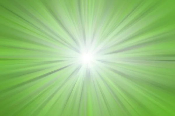Bright grey and green speed burst with flash — 스톡 사진