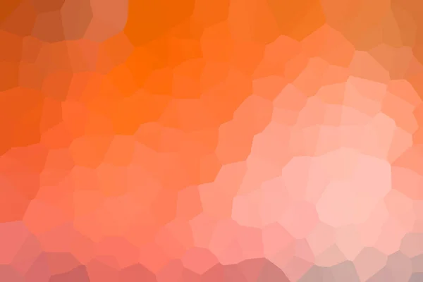 Lutande mättat rosa och orange kristall mönster — Stockfoto