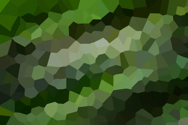 Green, brown, black and beige camouflage mosaic — Stock Photo, Image