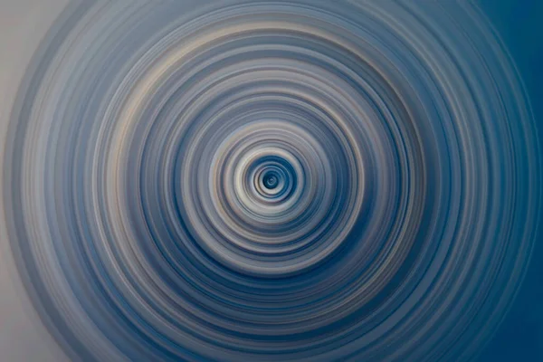 Fütürist koyu mavi ve bej rengi radyal dönüş