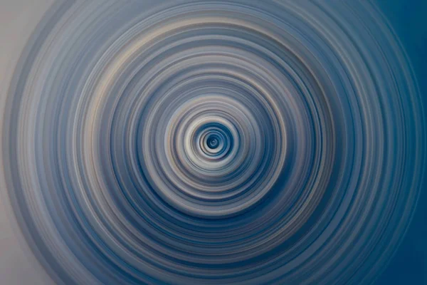 Espín radial azul oscuro y beige futurista Imagen de archivo