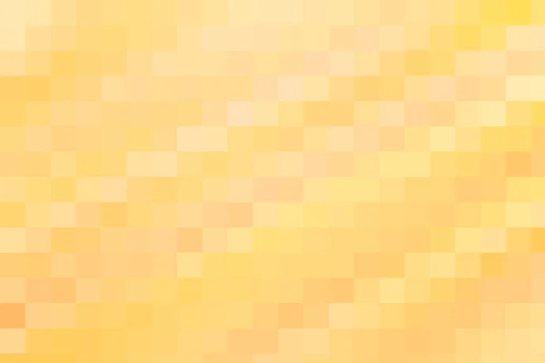 鮮やかなオレンジと黄色の大きなピクセルブロック — ストック写真