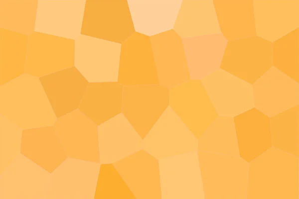 Caldo giallo arancio mosaico poligonale — Foto Stock