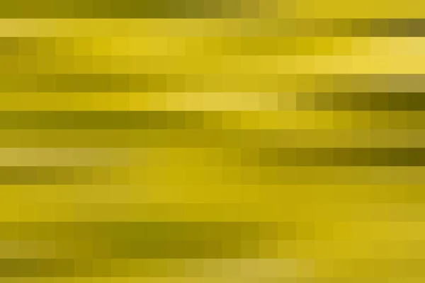 水平勾配の黄色と茶色のピクセルブロック — ストック写真