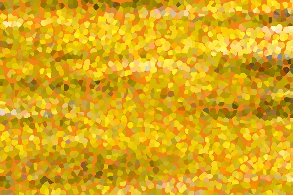 Image jaune vif du pointillisme sur fond orange — Photo