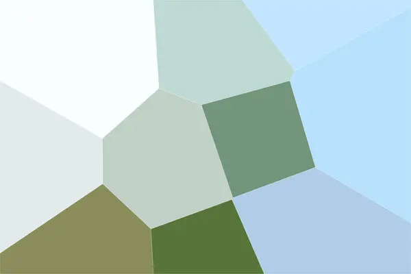 Mix di pezzi di mosaico blu e verde — Foto Stock
