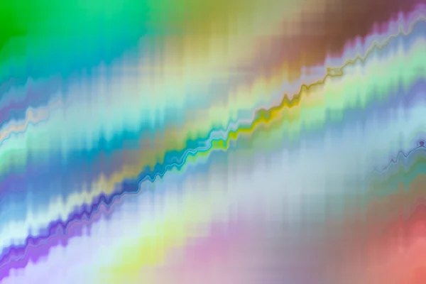 Verspreid kleurrijke kleurstof. Golvende en golvende lijnen. Digitale storing — Stockfoto