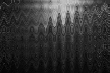 Soyut asimetrik tek renkli dalgalı desen