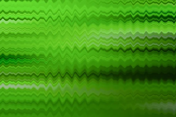대칭적 인 녹색의 추상적 수평파 — 스톡 사진
