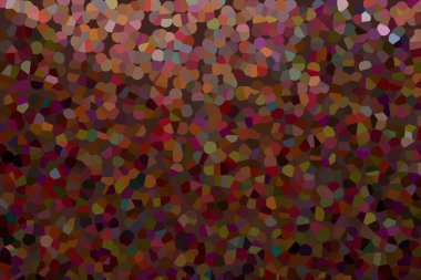 Gradyan kahverengi ve mor noktalama.