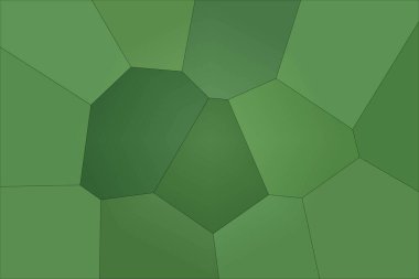 Koyu ve pastel yeşil mozaik. Yaklaş.