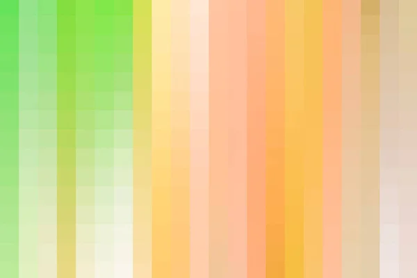 Gama de píxeles verde, naranja, rosa y gris degradado — Foto de Stock