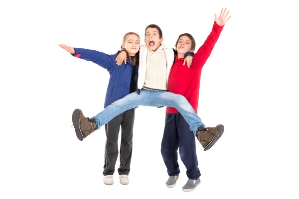 Happy young kids — Stock Photo, Image