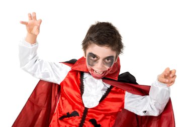 Cadılar Bayramı vampir kostümü çocuk