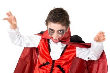 Cadılar Bayramı vampir kostümü çocuk