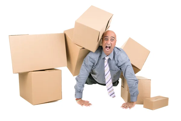 Stressed businessman concept — Stock Photo, Image