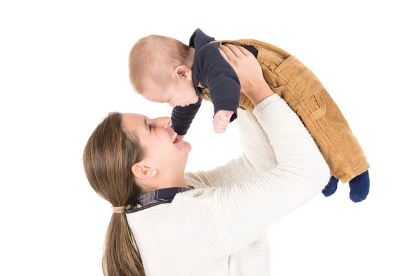 Mère et bébé fils — Photo