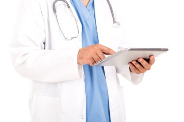 doktor dijital tablet tutuyor