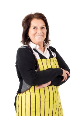 kadın kıdemli cook