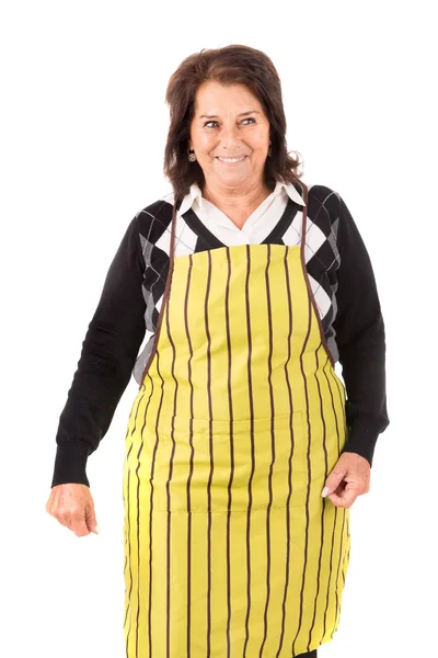 Mujer mayor cocinera — Foto de Stock