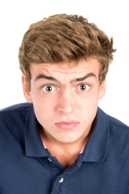 Sürpriz genç çocuk