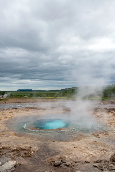 Eau Geyser en Islande Image En Vente