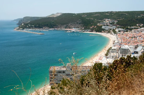Sesimbra ocean beach in Portugal — Stock Photo, Image