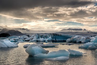 Jokulsarlon lagün İzlanda'nın