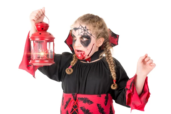 Criança em traje de Halloween — Fotografia de Stock