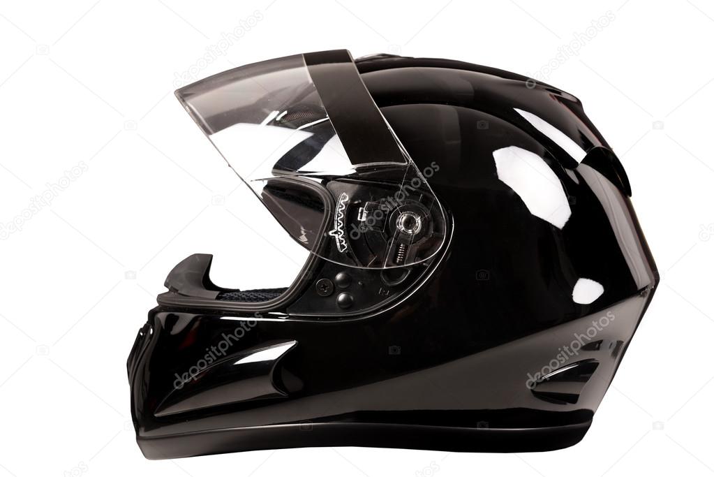 Black driver Helmet