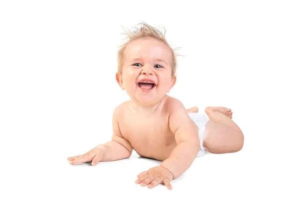 Beautiful little baby posing — Stock Photo, Image