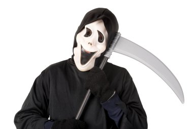 Cadılar Bayramı kostüm giyen çocuk