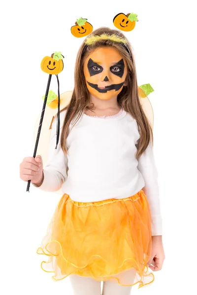 Ragazza in costume di Halloween — Foto Stock