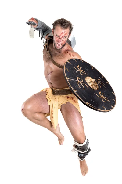 Man Gladiator warrior — Stockfoto