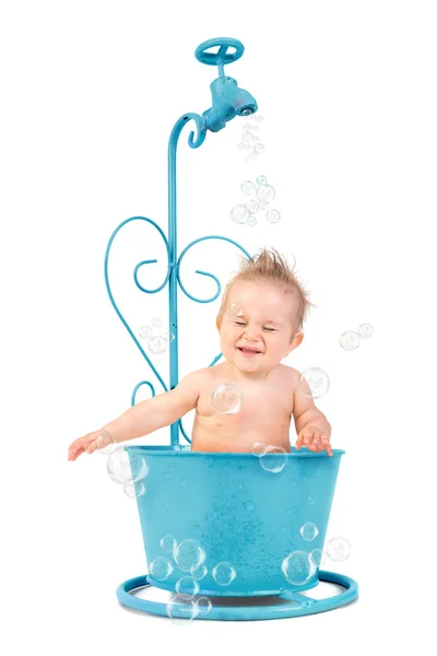 Bela banheira de bebê — Fotografia de Stock