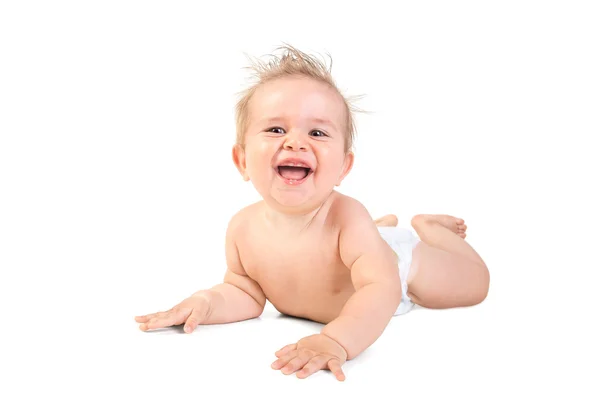 Beautiful baby isolated — Stock Photo, Image