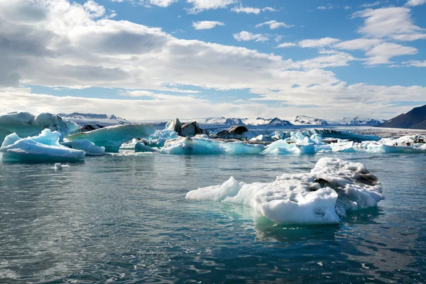 Lagoa de jokulsarlon — Fotografia de Stock