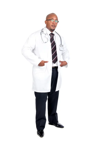 Discendente africano medico — Foto Stock