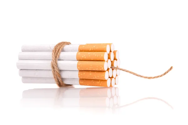Cigaretter som bomb — Stockfoto